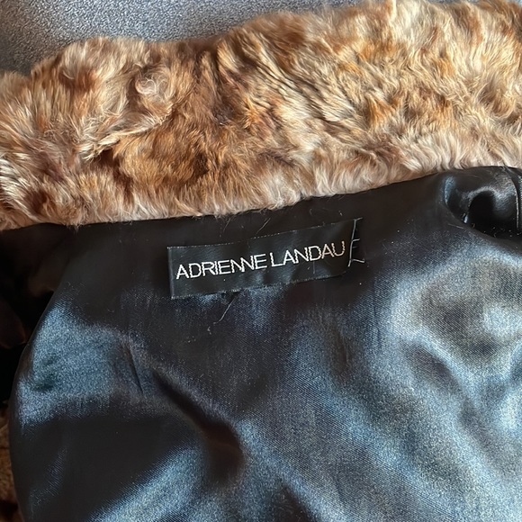 Animal Print Fur Vest - Picture 3 of 4